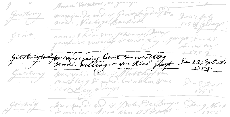 17540922 dp reg Geertruij dv G v Oversteeg - W v Riel